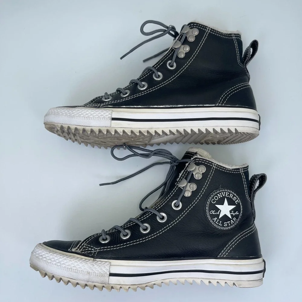 Converse Chuck Taylor All Star City Hiker Women's 10 High Top Sneakers Leather